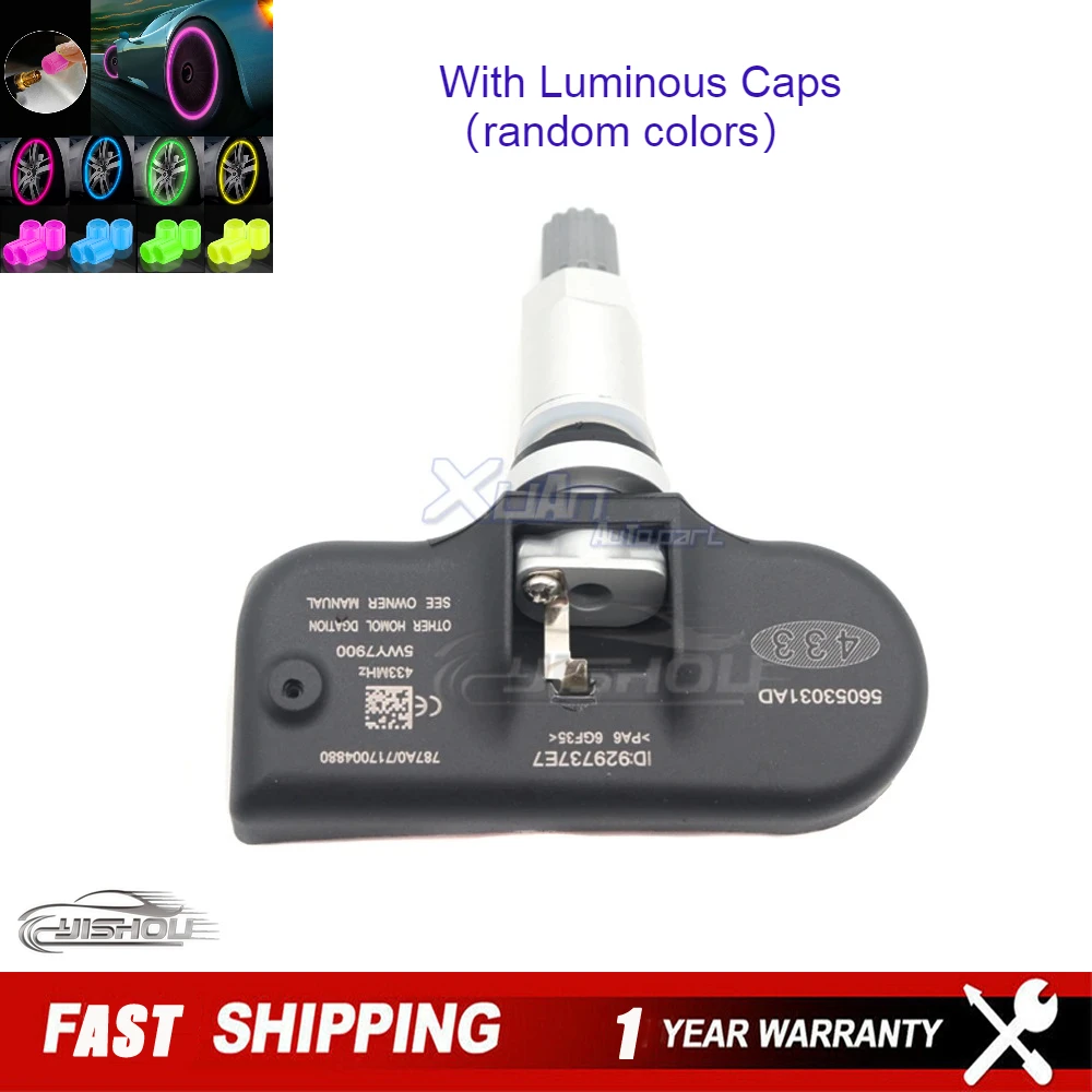 

433Mhz TPMS 56053031AD Tire Pressure Sensor Monitor System for Caravan Charger Dodge Grand Magnum Chrysler 200 300 Sebring