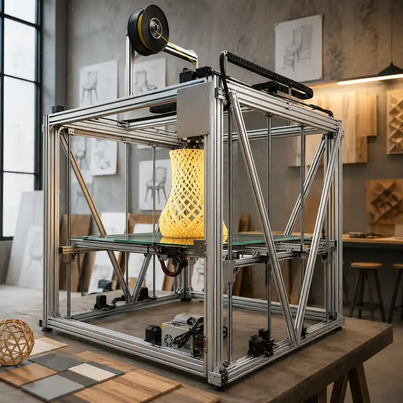 Industrial 3D Printer Machine Offering Customized Layer Thickness Options for Diverse Production Scenarios