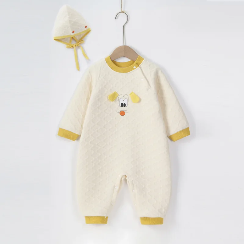 

Jenny&Dave Newborn baby clothes, autumn and winter jumpsuits, newborn baby thin cotton boneless warm clothes, hoodies, air cotto