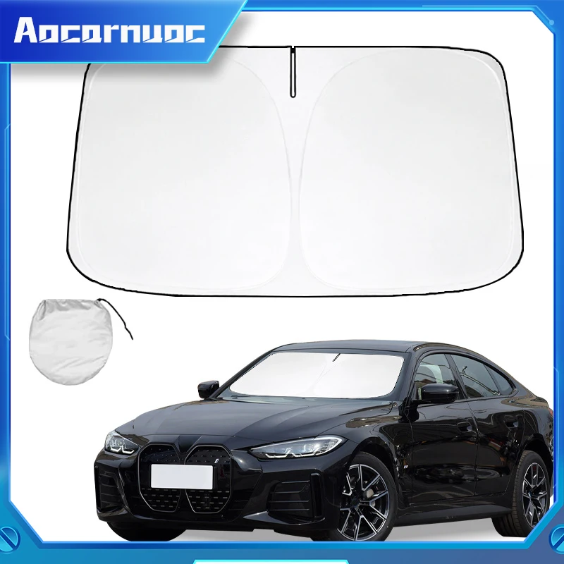 

Car Window Sunshade Cover Sun Shade Windshield Visor Protector Windscreen UV Protection For BMW I4 M4 M3 G01 G02 G80 G82 Z4 F44