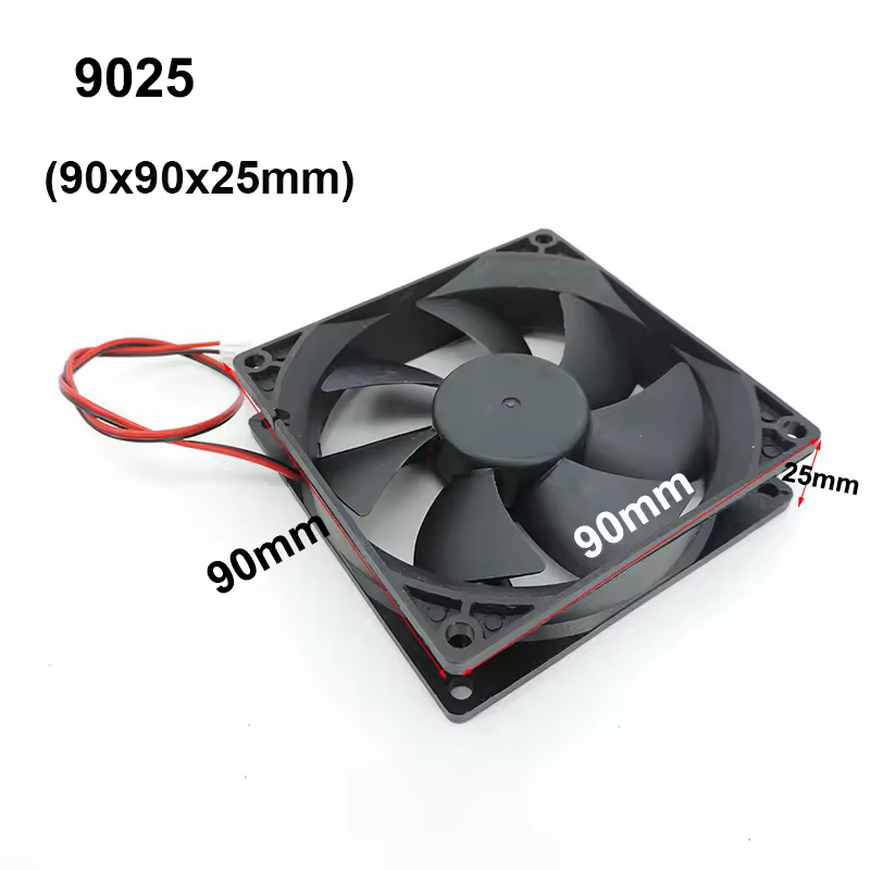 4010 12025 8010 30mm dc 5V 12V 24V Cooling Fan Brushless Motor Case Quiet 40MM 50MM 60MM 70MM 80MM 90MM 120MM for 3D print 2PIN - Image 13