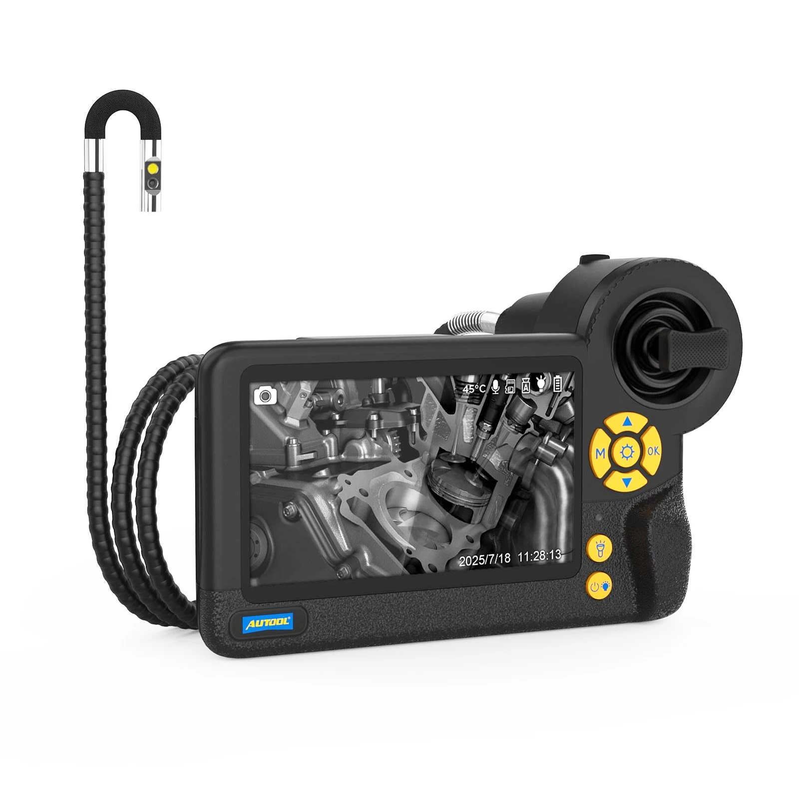 AUTOOL SVB403 Dual Camera Video Borescope Automotive Industrial Endoscope Inspection Camera