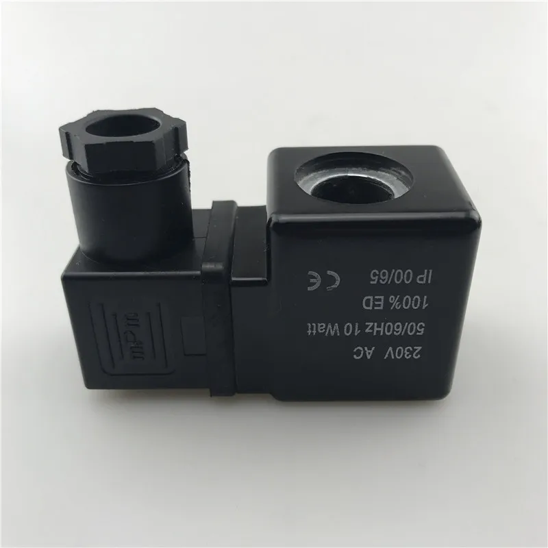 Solenoid valve coil TM30 high voltage electronic drain valve coil AC220V DC24V aperture 14.5 Height 42