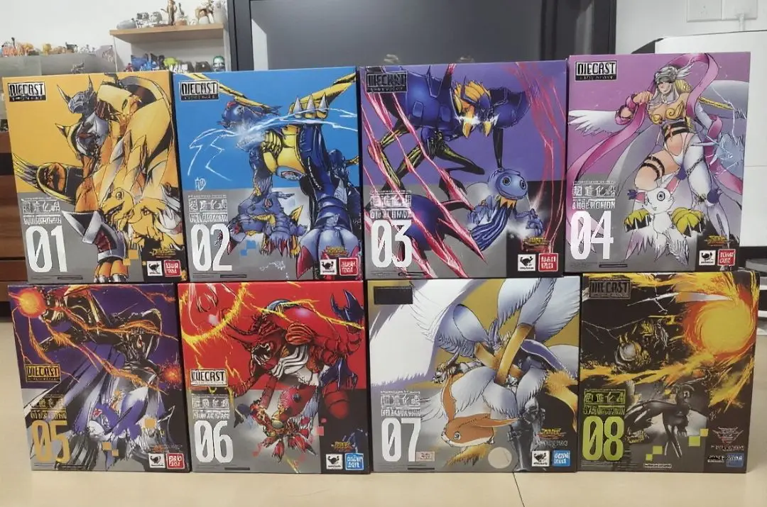 In-stock Bandai Digimon Super Evolution Soul Series SHF Angewomon Action Figure Model Collectible Gift