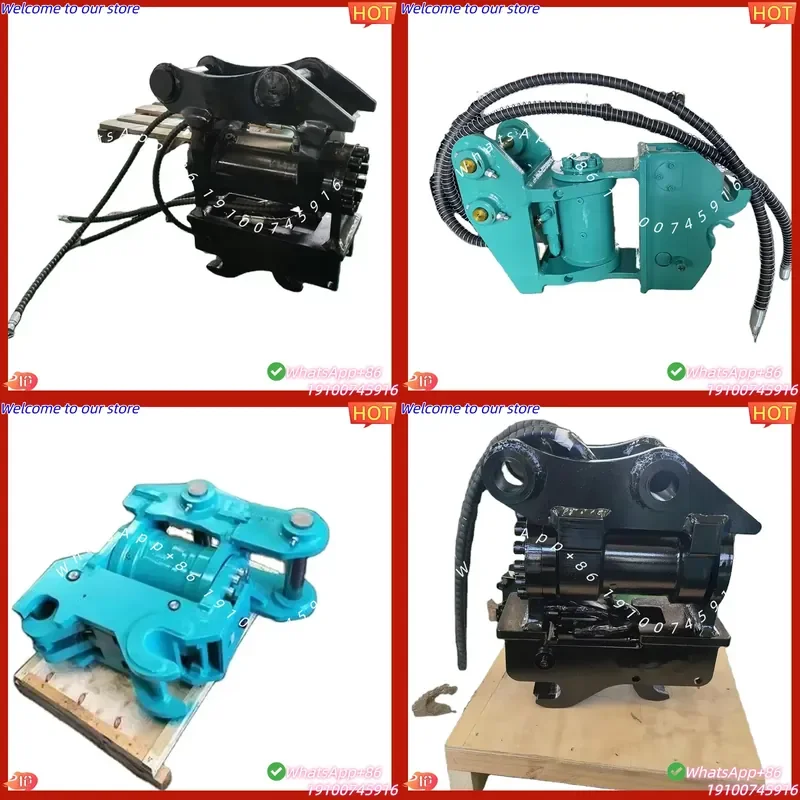 CE Certificate Huitong CE Certified Customized Tilt Quick Coupler Hitch Engine Core Component for 3-5 Ton Excavators