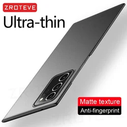 Note20 Ultra Case Zroteve Slim Hard PC Matte Cover For Samsung Galaxy Note 20 8 9 10 Lite S10 S9 S21 FE S20 S22 S23 Plus Cases