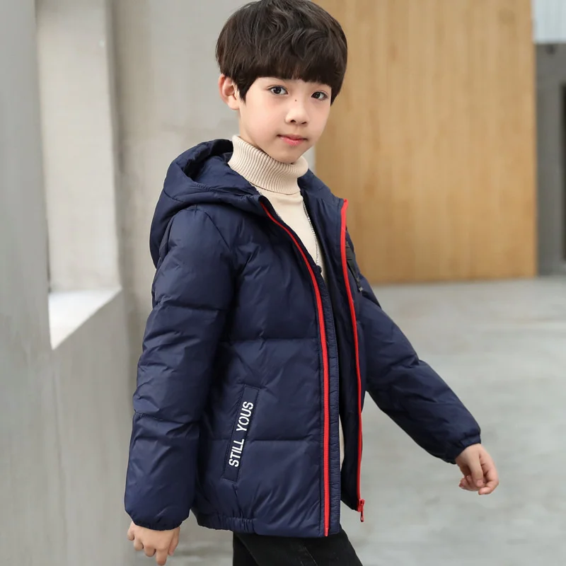 Boys Coat Overcoat Jacket Windbreak Outerwear 2024 Zipper Spring Autumn Cotton Sport Teenagers Christmas Gift Children's Clothin