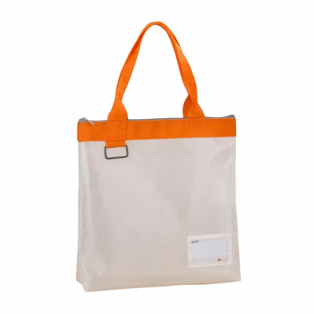 Large Capacity Handheld Project Bag Portable with Handle Mesh Document Storage Bag Lightweight Durable Minimalist File Folder