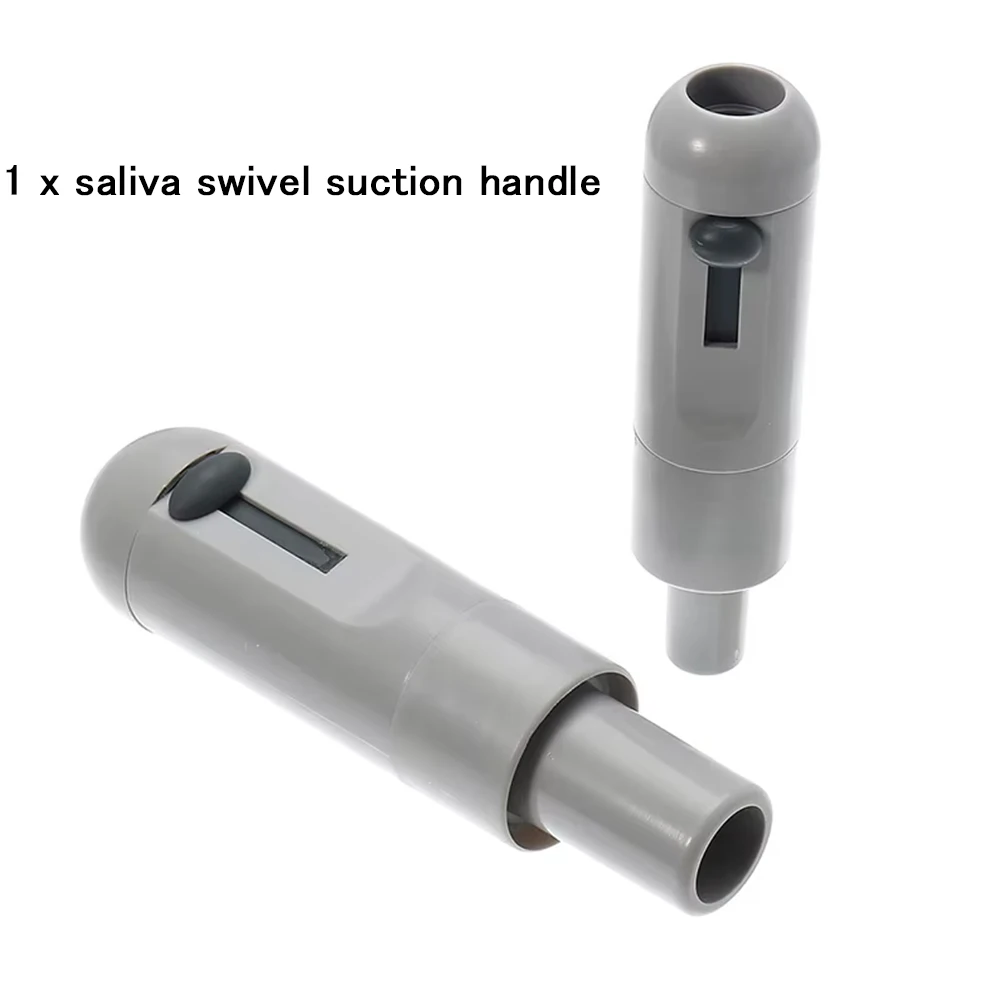 Novo cinza universal dental saliva ejetor válvulas de sucção se hve ponta adaptador bocal forte fraco válvulas de sucção dental