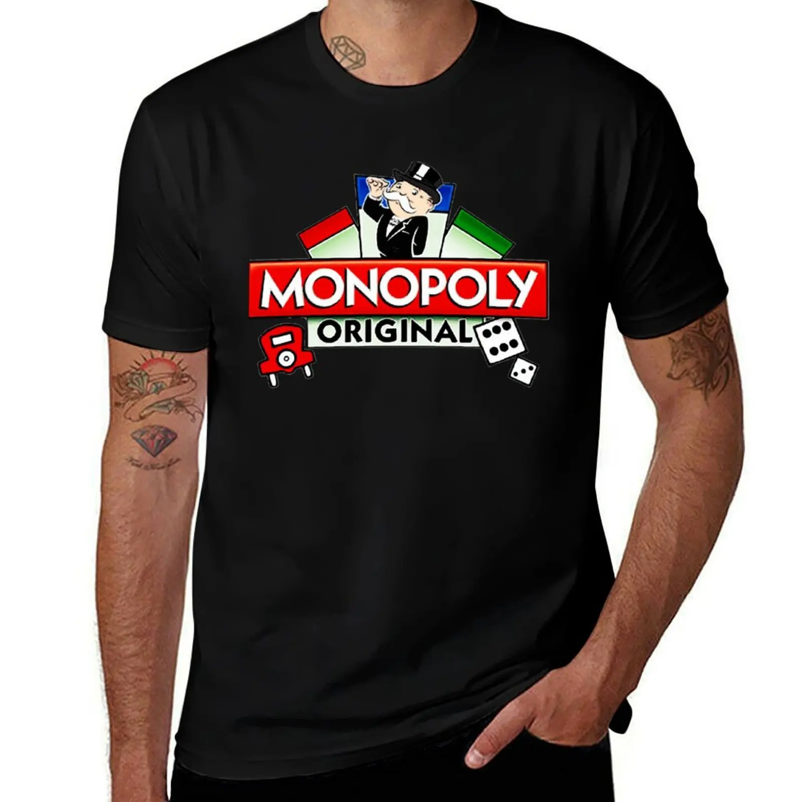 

monopoly original T-Shirt t shirts with prints t shirts for man graphic funny T-Shirt