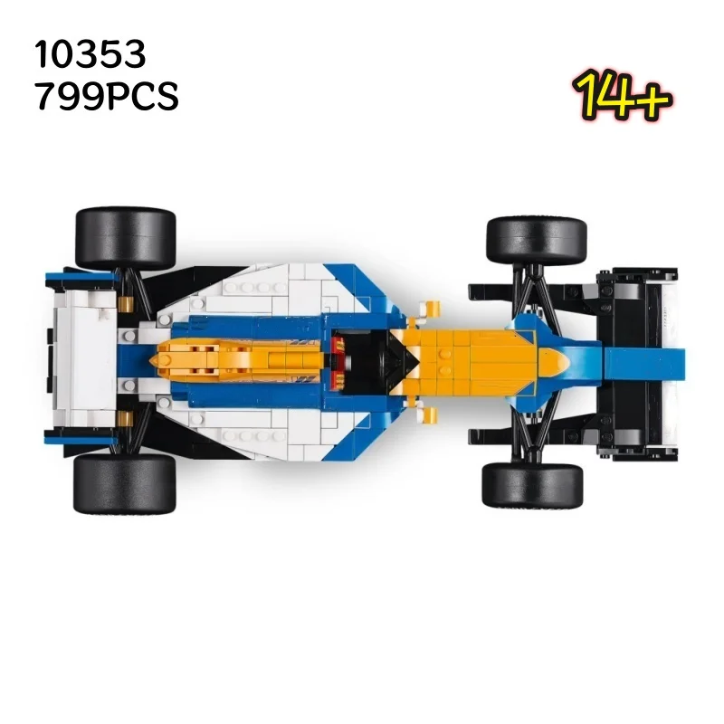 

Disney NEW 10353 Williams FW14B Premium Building Set Racing Replica Collectible Decor for Home & Gift for Enthusiasts