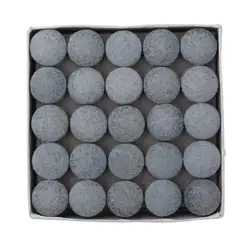 50pcs Cue Tips for Snooker Billiard Professional Pool Cue Stick Leather Nine Ball Cue Tips Replacement Parts Entertainment 13mm