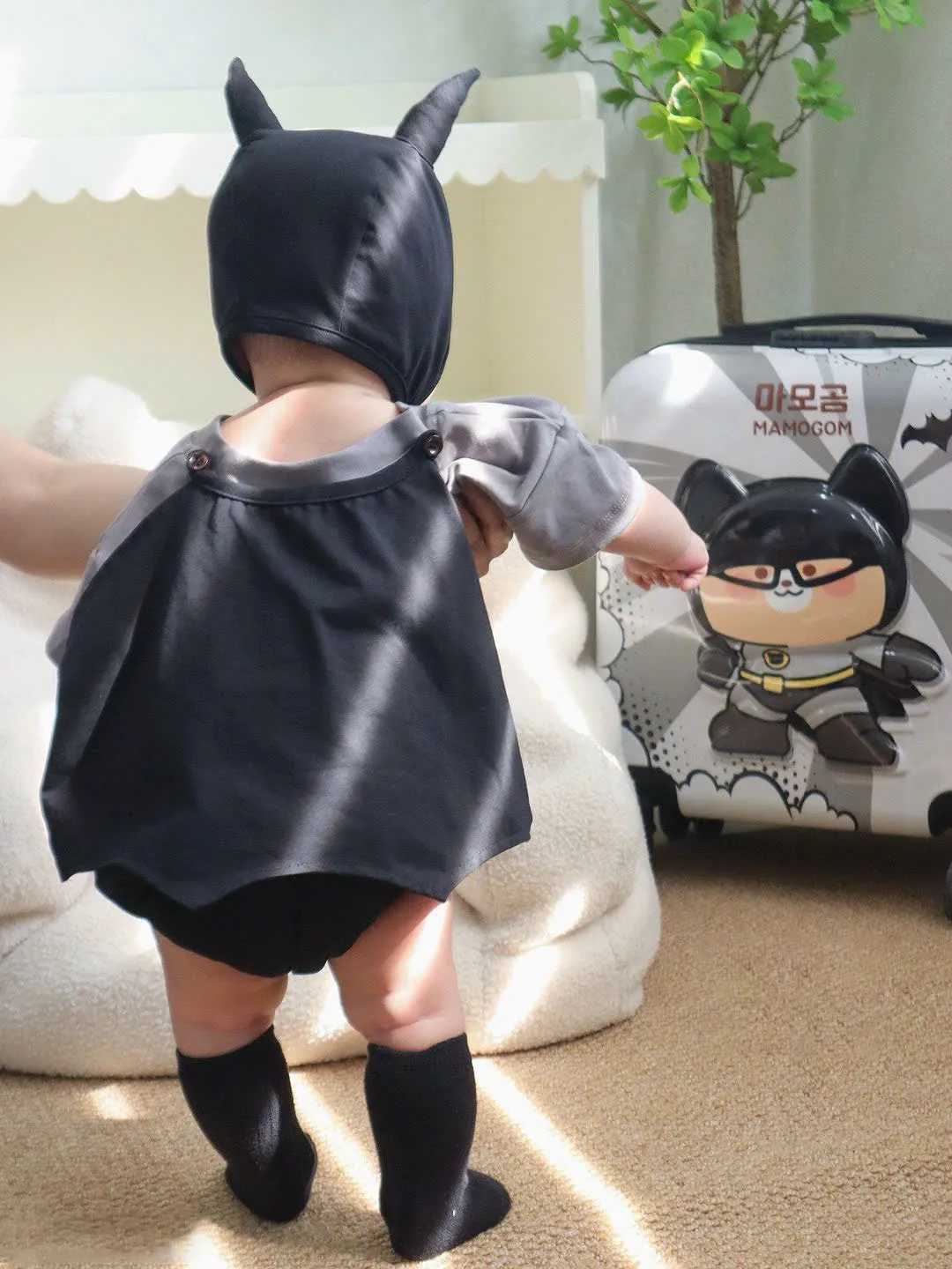 イン幼児ベビーボーイズロンパース帽子女の子ジャンプスーツ綿アニメボディスーツワンピースコスプレ写真撮影衣装ベビー服 0-24M