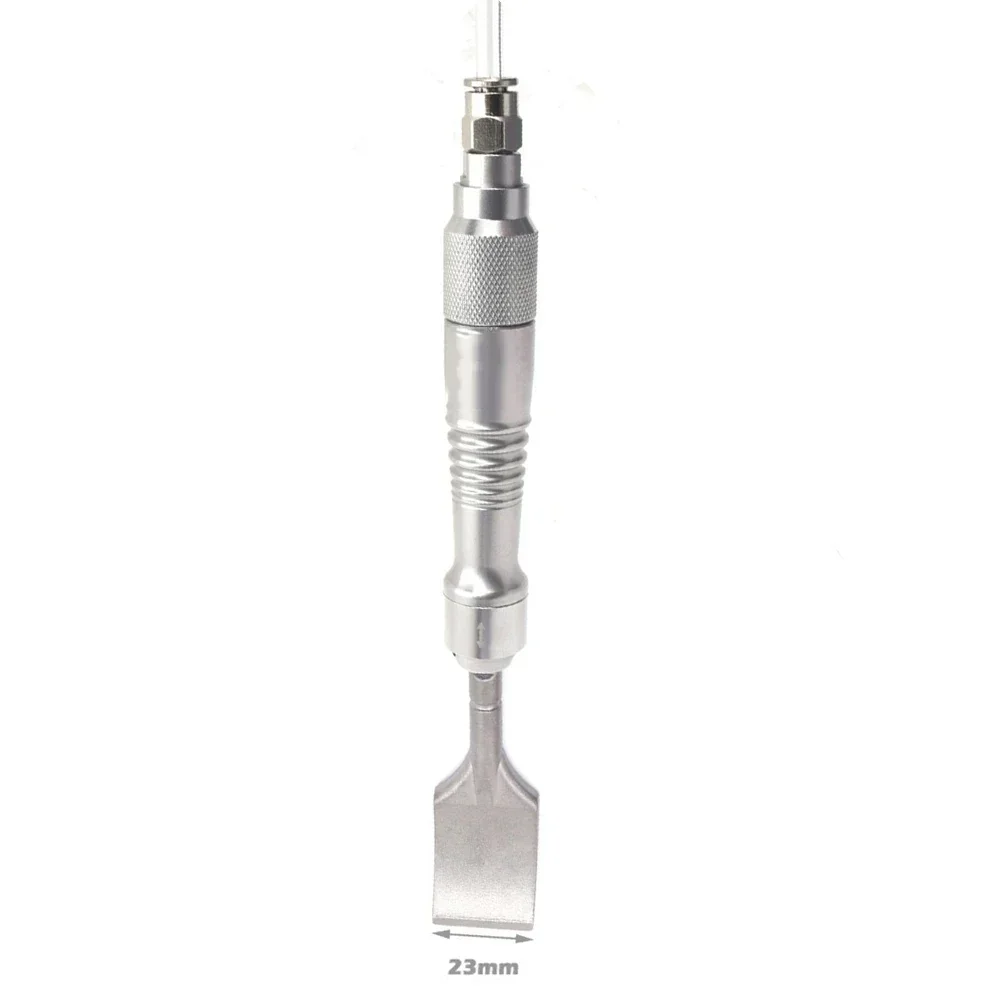 Pneumatic Scraper Set with 5 Chisels for Efficient Plaster and Gypsum Removal in Construction and Art Projects