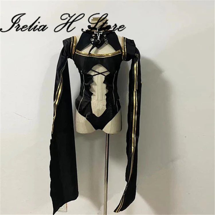 Irelia H Custom made/size Azur Lane KMS August von Parseval Sexy Jumpsuit Cosplay Costume Amagi sexy lingeries Jumpsuit