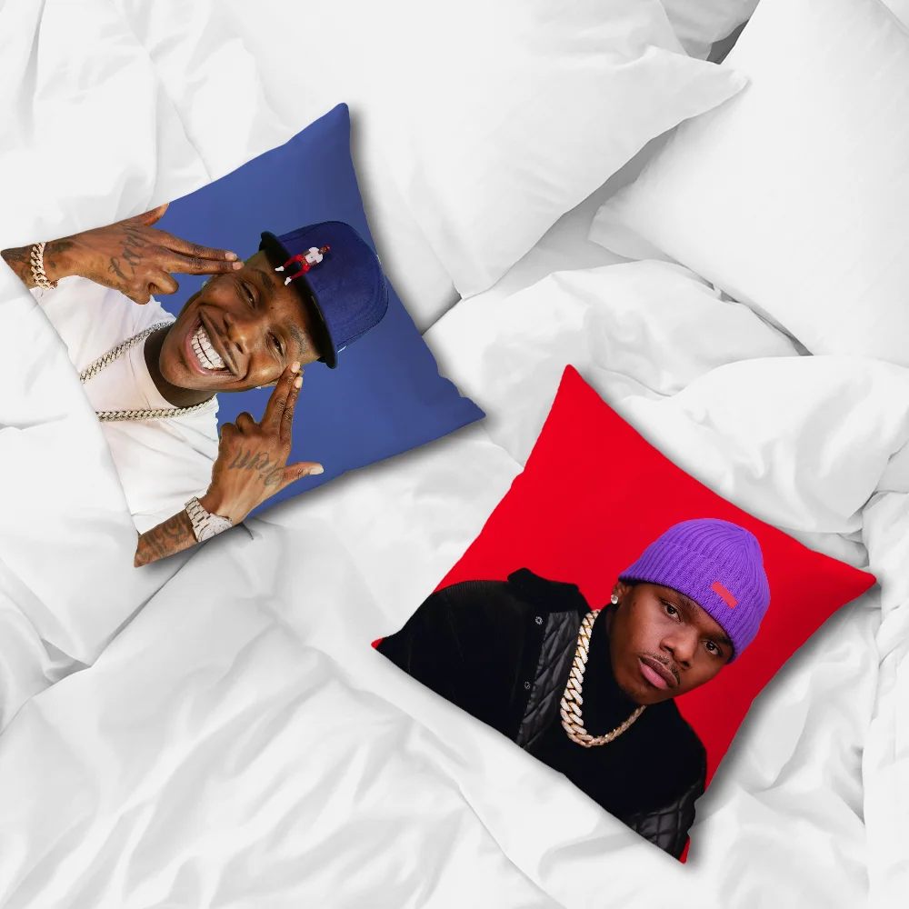 Rapper D-DaB-Baby Comfortable Decorative Cushion Cover Suitable for Home Living Room Sofa Room Decoration