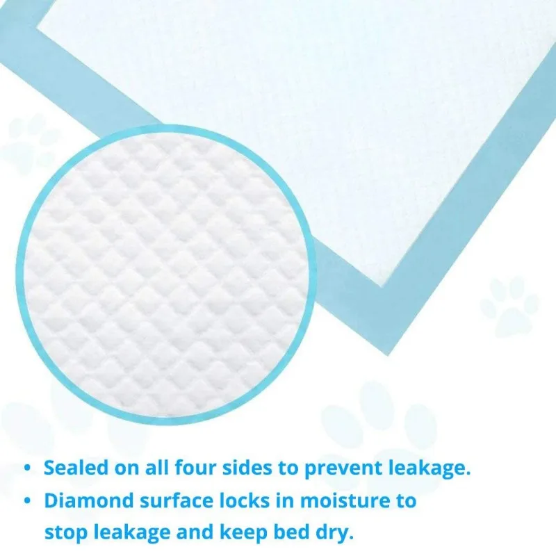 2026 NEW HOT 100pcs High Quality Strong Absorbent Disposable Urine Pads, Adult Care Pads, Suitable for Pets, Elderly, Female Pad