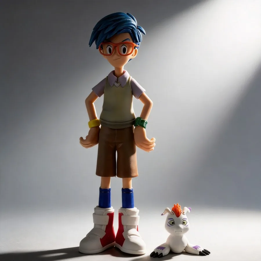 

Digimon Adventure Rookie Level Anime Figure 18cm PVC Set