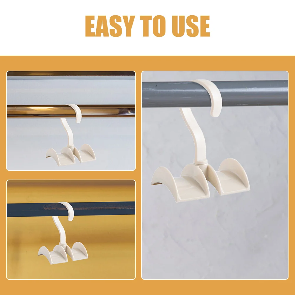 

Rotatable Free Nail Bag Hanging Rack Premium Material Storage Holder for Bags Scarves Belts Clothes Towels Home