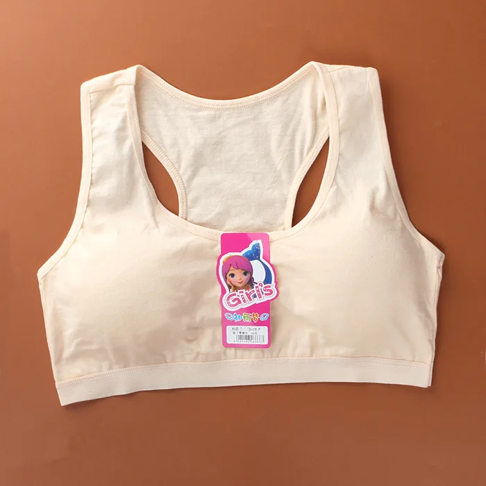 

Тренировочный бюстгальтер для девочек-подростков, хлопковый бюстгальтер для подростков, летние тонкие топы на бретелях для полового созревания, дешевые вещи, дропшиппинг