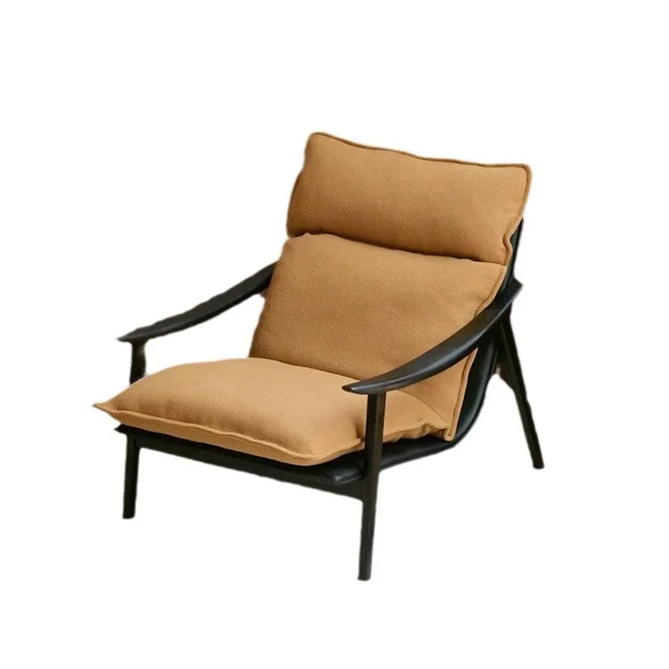 

Тихий ветер, антикварный одиночный диван-кресло, ретро, шерсть ягненка, съемный, моющийся, для гостиной, балкона, из цельного дерева, Интернет-знаменитости, отдыха