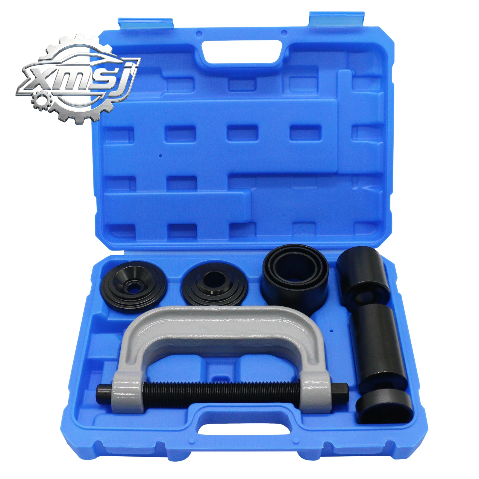 

Kit herramientas extracción juntas en U y prensa rótula alta resistencia 4 en 1 con adaptadores 4x4, para la mayo
