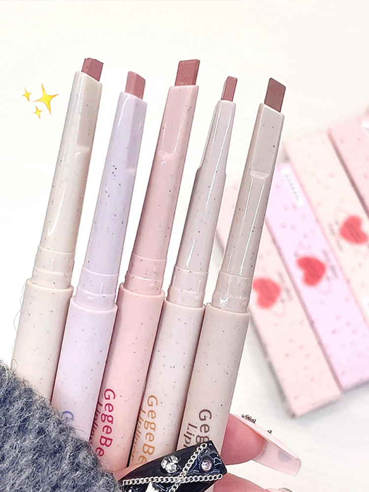 Light Sweet And Soft Fog Lipliner scheggia la forma del labbro che dura non facile da sbiadire non togliere il trucco Nude Pink Lip Liner