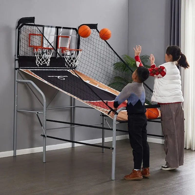

Folding Luxury Dual-Player Scoring Basketball Ho Machineop For Space-Saving Home And Arcade Entertainment