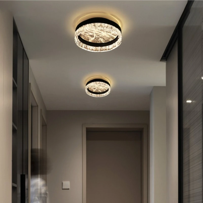 American Luxurious Ceiling Light Designer Creative Ice Crack High-end Feeling Restaurant Villa Cafes Indoor LED Lighting Fixture