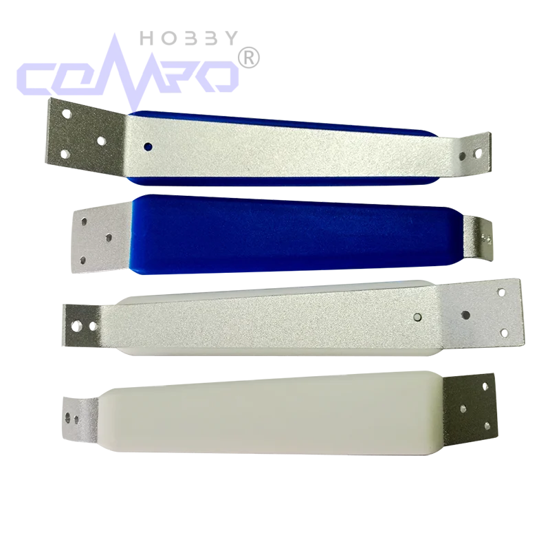 1 paire de train d'aménagers renforcés en alliage d'aluminium L260xH100mm pour pièces d'avions RC avions électriques accessoires de modèle en mousse