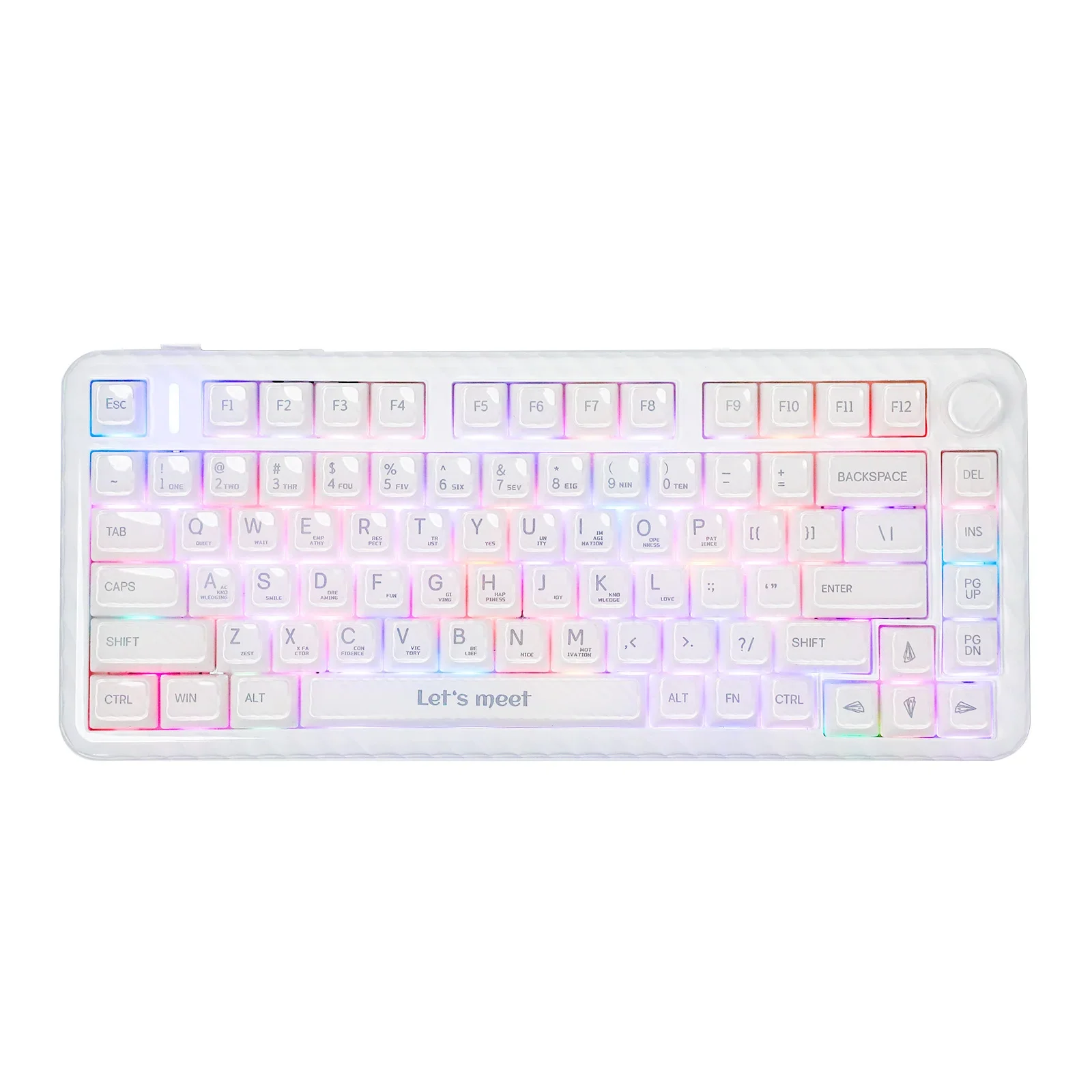 

trending products 2024 new arrivals RX-Storm S75 75% Gasket-mounted Hot-swappable Mechanical Keyboard pc keyboard wifi rgb