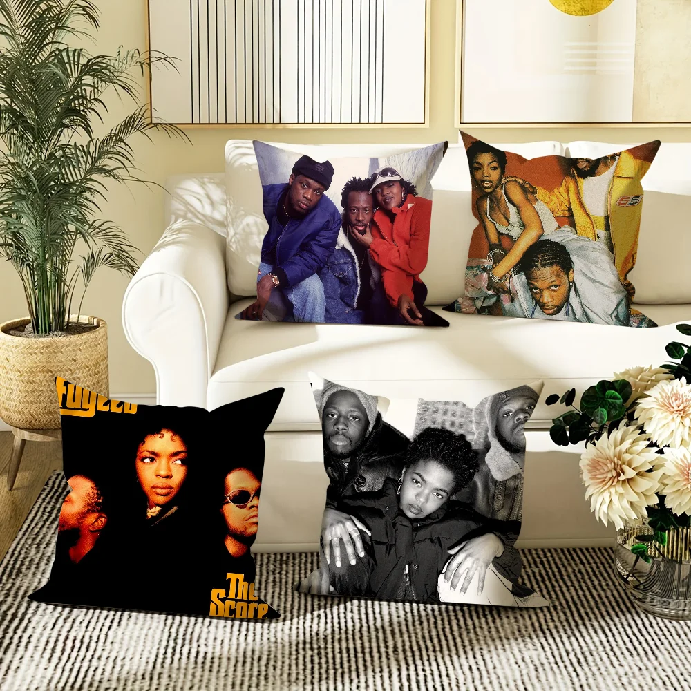 Fugees Band The Score Pillow Case Cover Square Sofa with for pattern comfortable cushionsuitable of room