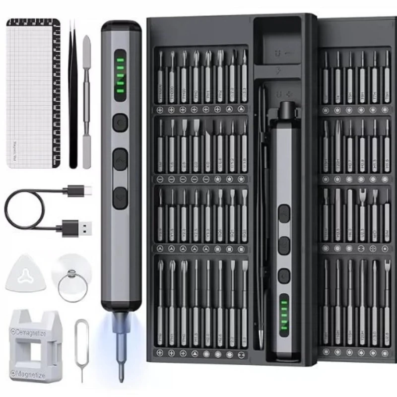 Multi-function Electric Screwdriver Set 72 in 1 Precision Repair Magnetic Phillips TOrx Screw Driver Bits for IPhone PC Tools