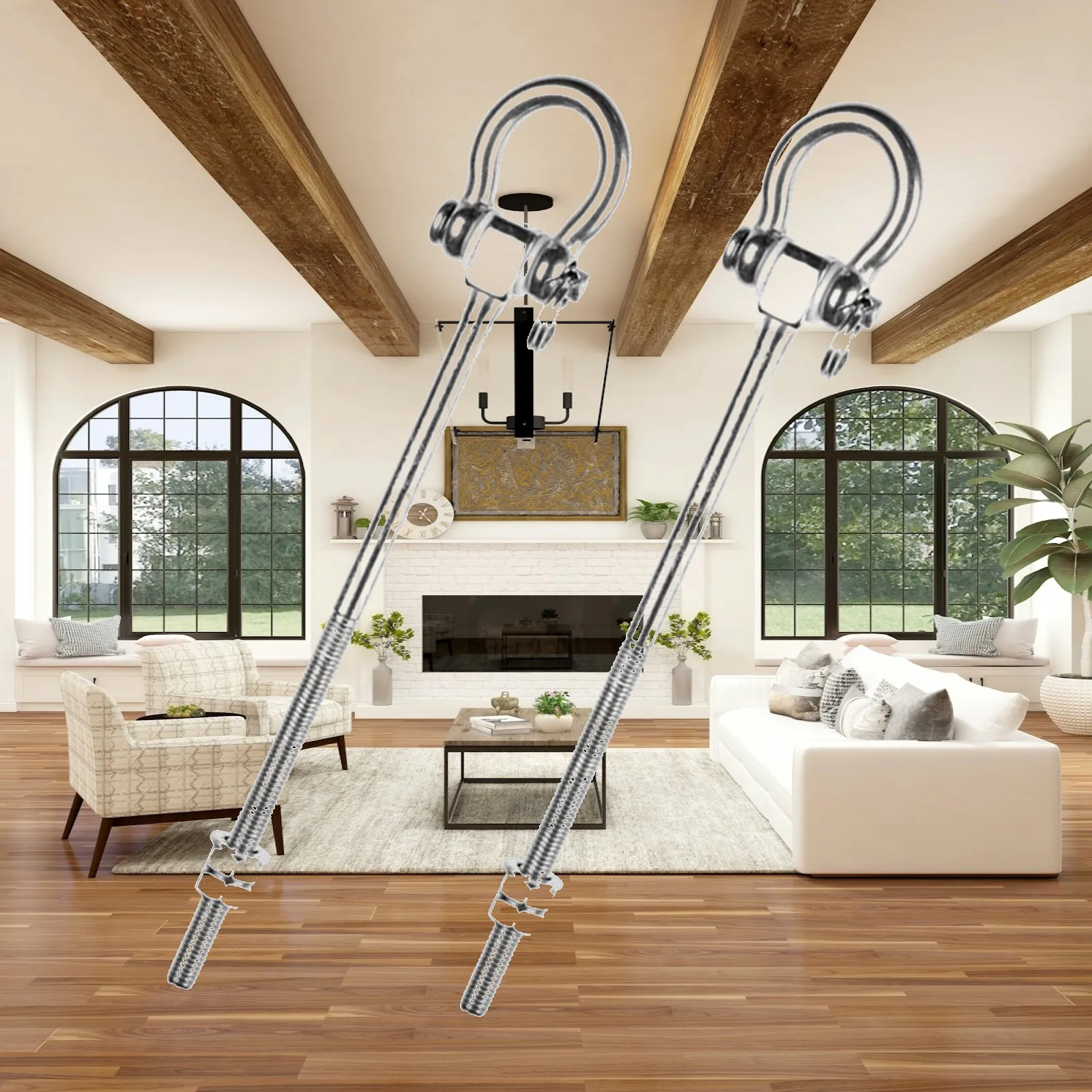 2x Heavy Duty Swing Hangers Hardware Swing Sets Sandbag Hook