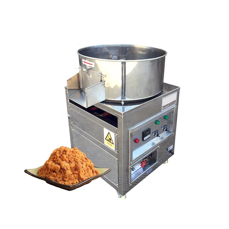 Machine With Rotary Spatula Fish Floss DryerCommercial Flat-Bottomed Meat Floss
