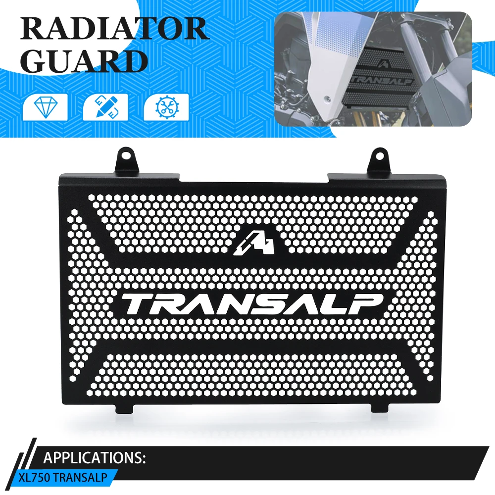 

2023 2024 2025 For Honda TRANSALP XL750 Xl 750 xl750 Radiator Grille Guard Protective Cover Protection Motorcycle Accessories
