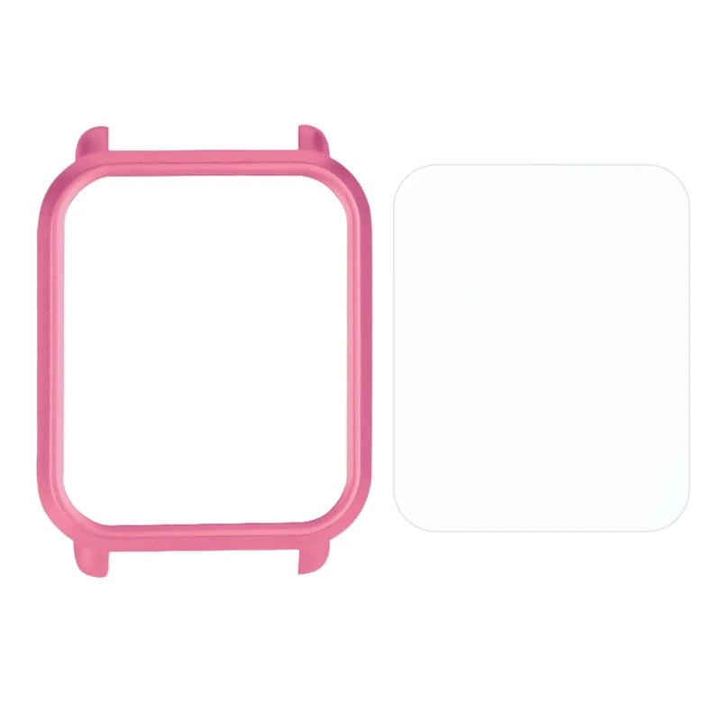 Watch Protective Case Compatible For Xiaomi Huami Amazfit Bip Youth, PC Material Case+Screen Protector