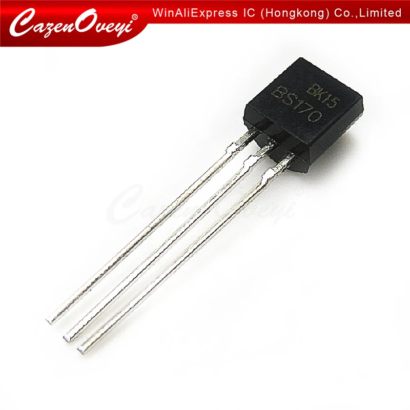 20 sztuk/partia BS170 TO-92 MOSFET N-CH 60V 500MA nowy i oryginalny w magazynie