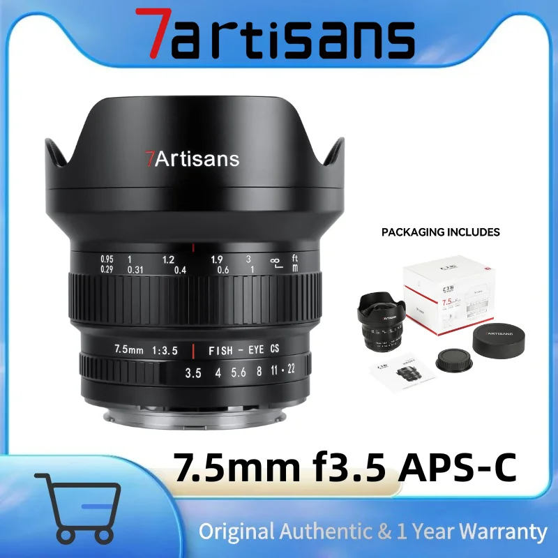 7Artisans 7.5Mm F3.… - image