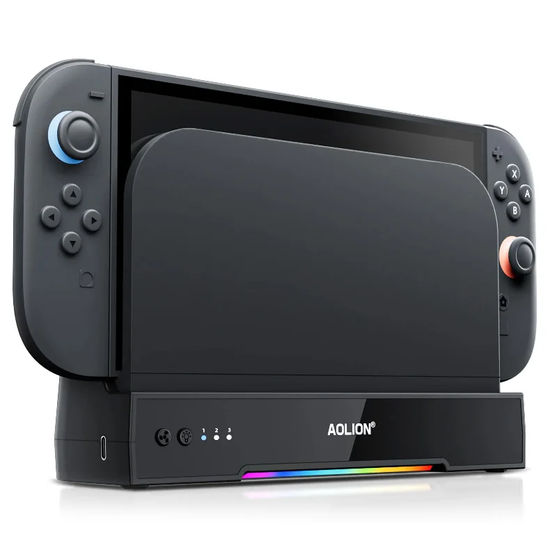 

AOLION для Switch2 Хост-охлаждающий вентилятор Base NGC HUB Expansion NS2 Большой настенный кронштейн - поддержка радиатора для игровых консолей