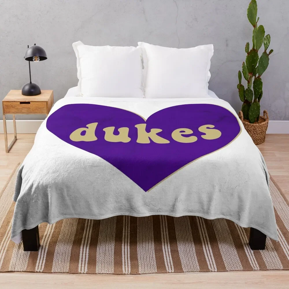 DUKES heart Throw Blanket Large Soft Fluffy Shaggy Winter beds Blankets