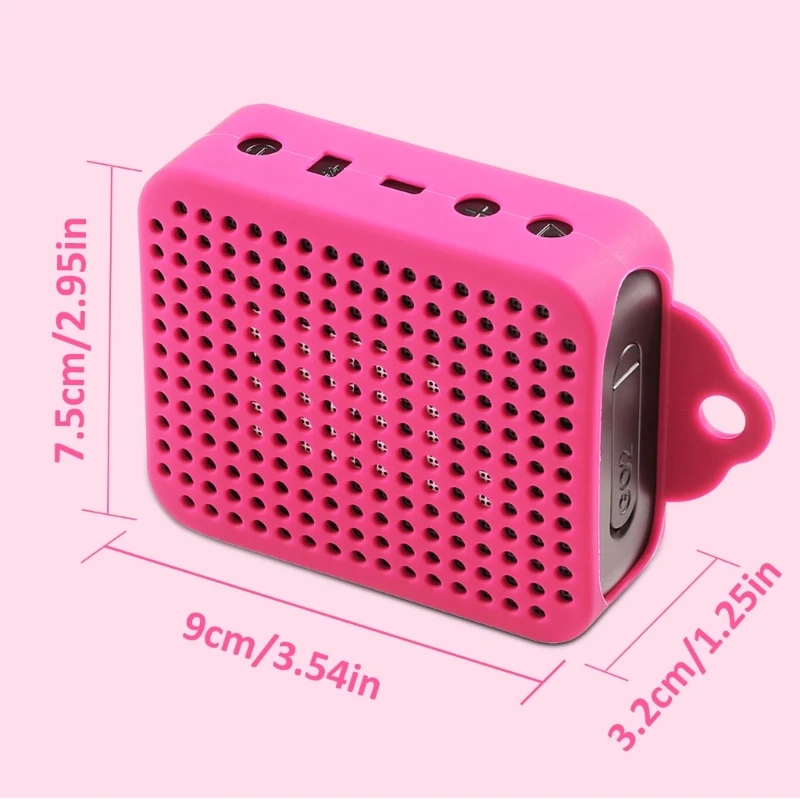 Portable Silicone Speaker Case Shockproof Dustproof Protective Sleeve Cover AntiDrop For JBL GO 2 Speaker