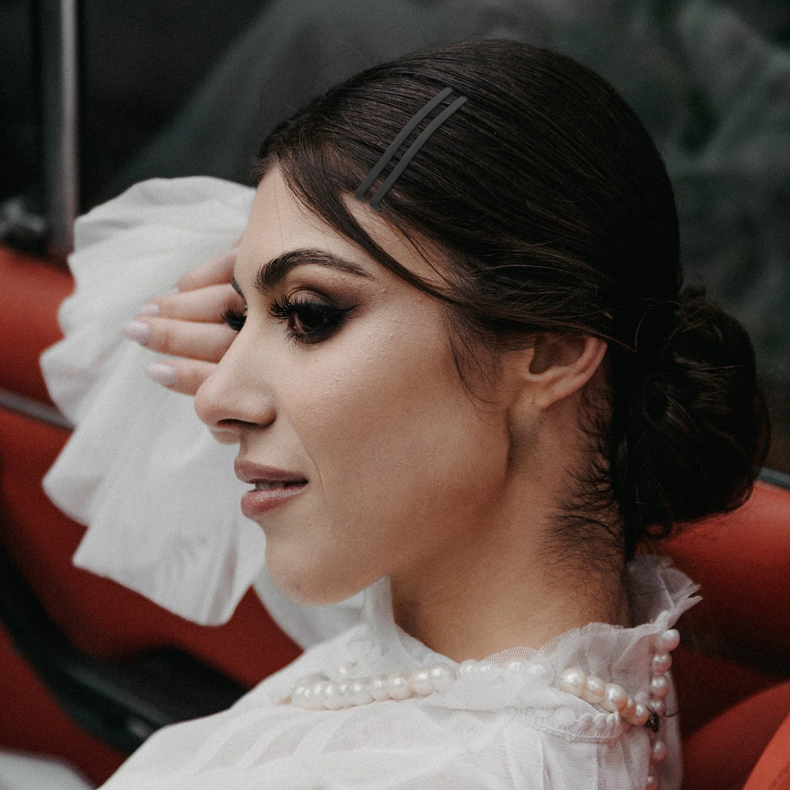 

50 шт., черные пустые металлические зажимы, заколки «сделай сам», для укладки, нескользящие заколки для волос, аксессуары для рукоделия, материалы для заколок для волос