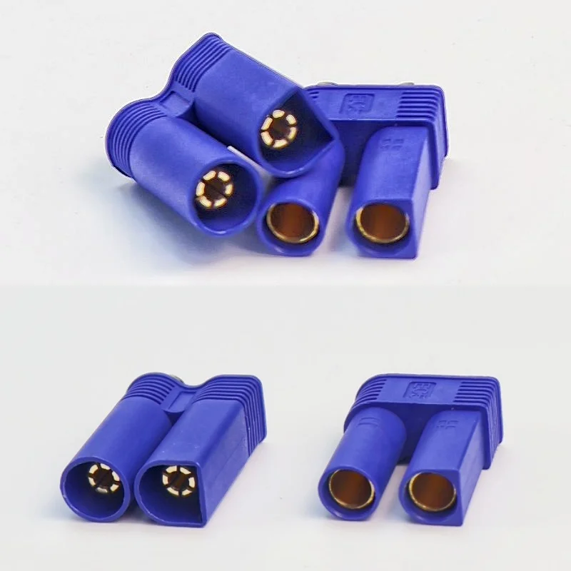 Fiches de connecteur EC5 mâles et femelles, 5/10mm, Gold Bullet Gels Plug pour RC ESC Lipo Battery Device, Moteur électrique, 5.0 paires