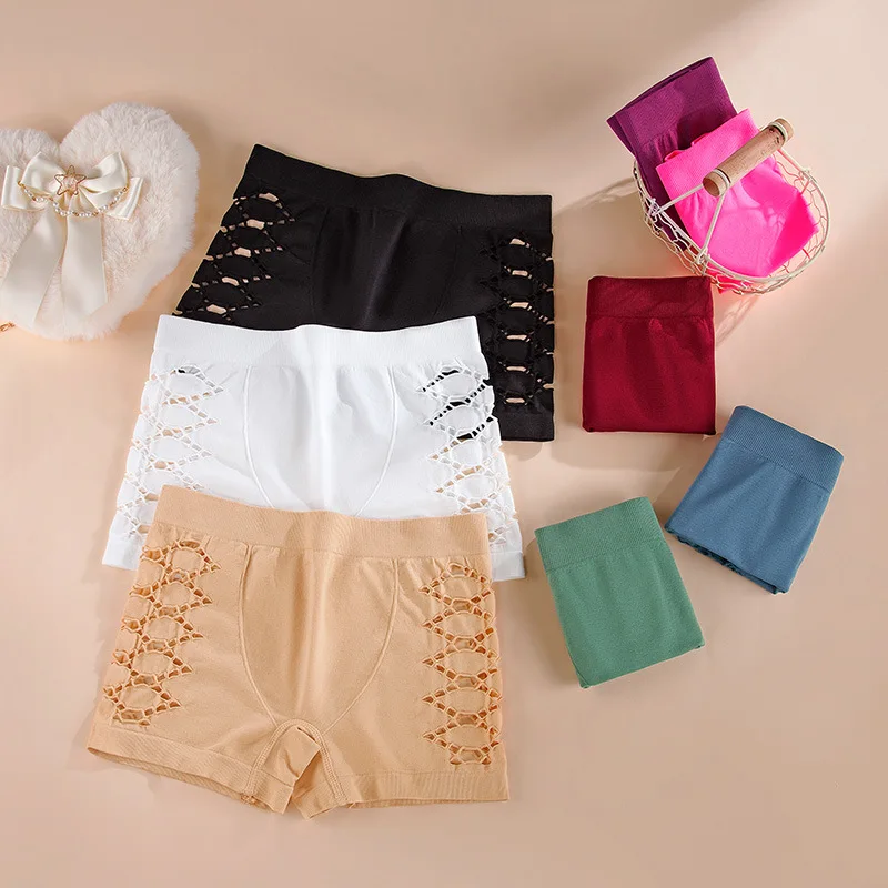 

Сексуальные трусики большого размера, женские европейские и американские спортивные боксеры для фитнеса, женские боксеры со средней талией, удобные дышащие шорты