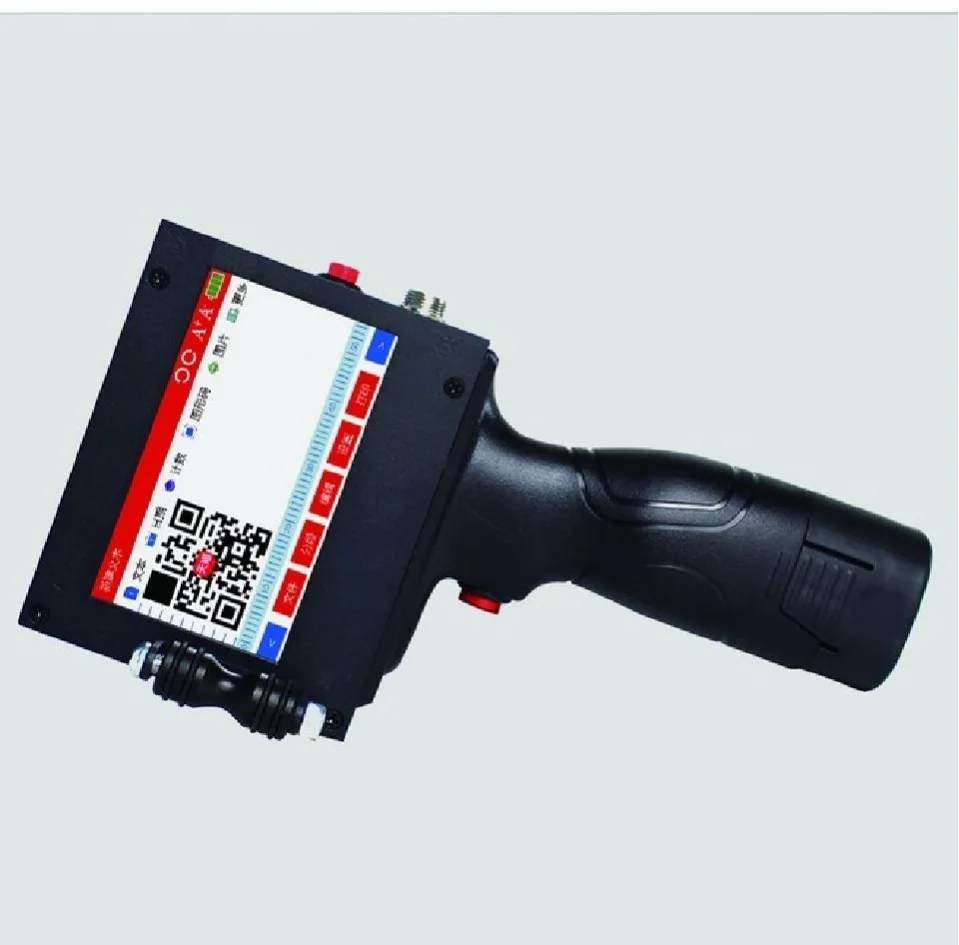 5cm 16 Language Handheld TIJ Printing Machine Variable Date Serial Number Logo Portable Inkjet Printer