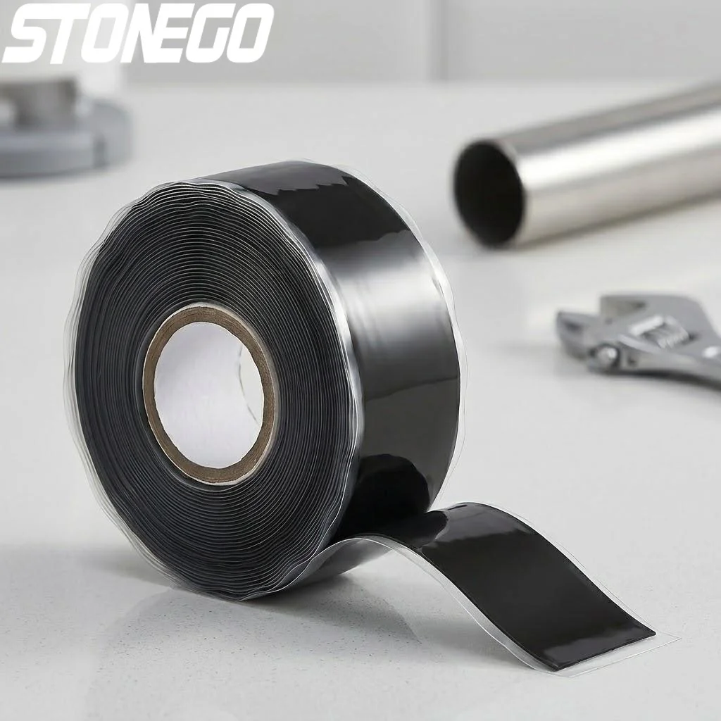 Silicone Repair Tape 1.5M 3.0M Self-Fusing Wire Hose Bonding Strong Water Pipe Rescue Pipeline Seal