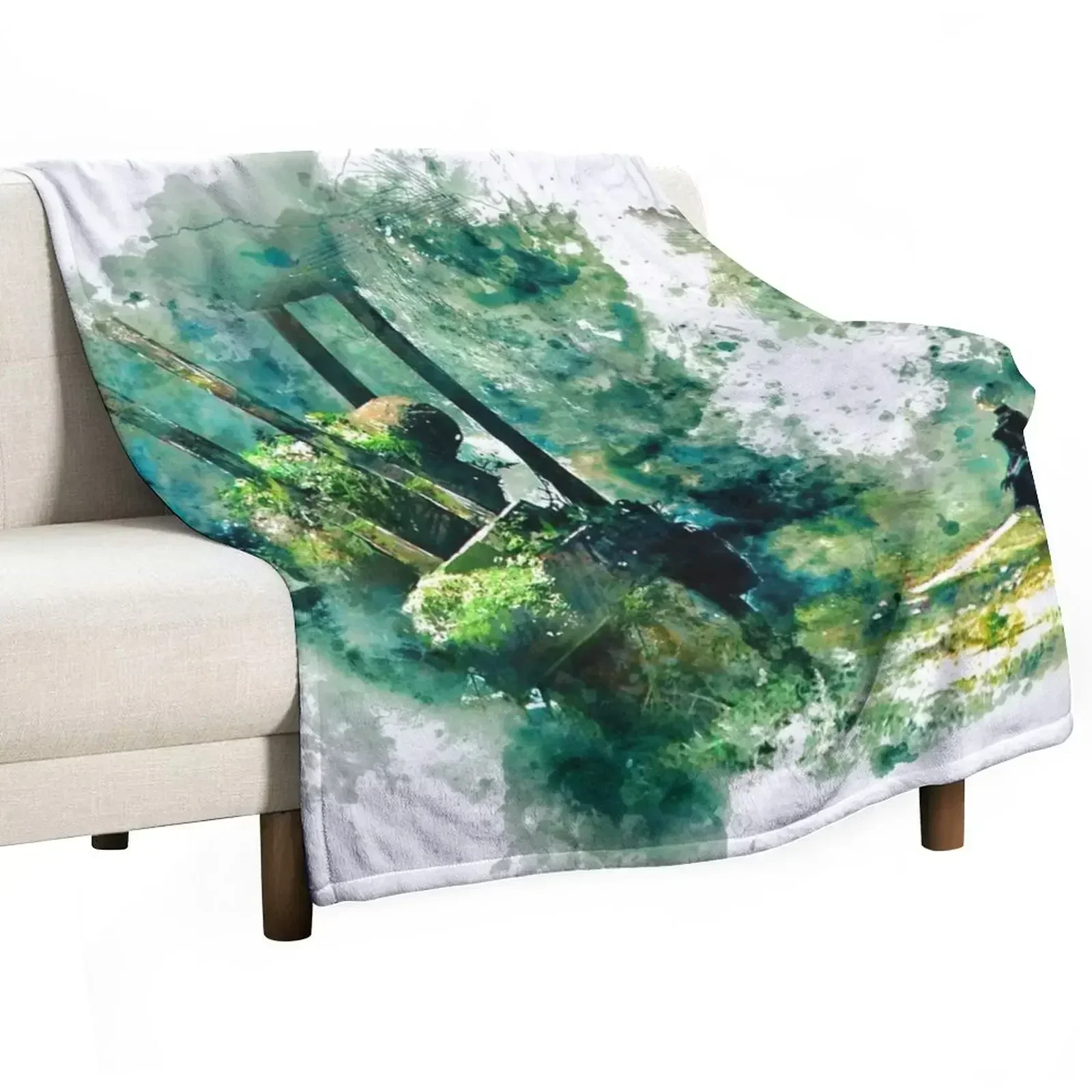 

Nier Automata Painting Throw Blanket Fade Resistant Durable Throw Blanket