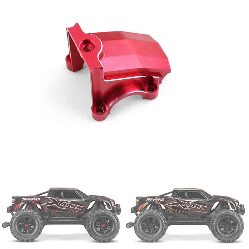 Tampa diferencial dianteira/traseira de metal, capa de caixa de velocidades para 1/5 traxxas x-maxx xmaxx 6s 8s rc monster truck, peças de atualização