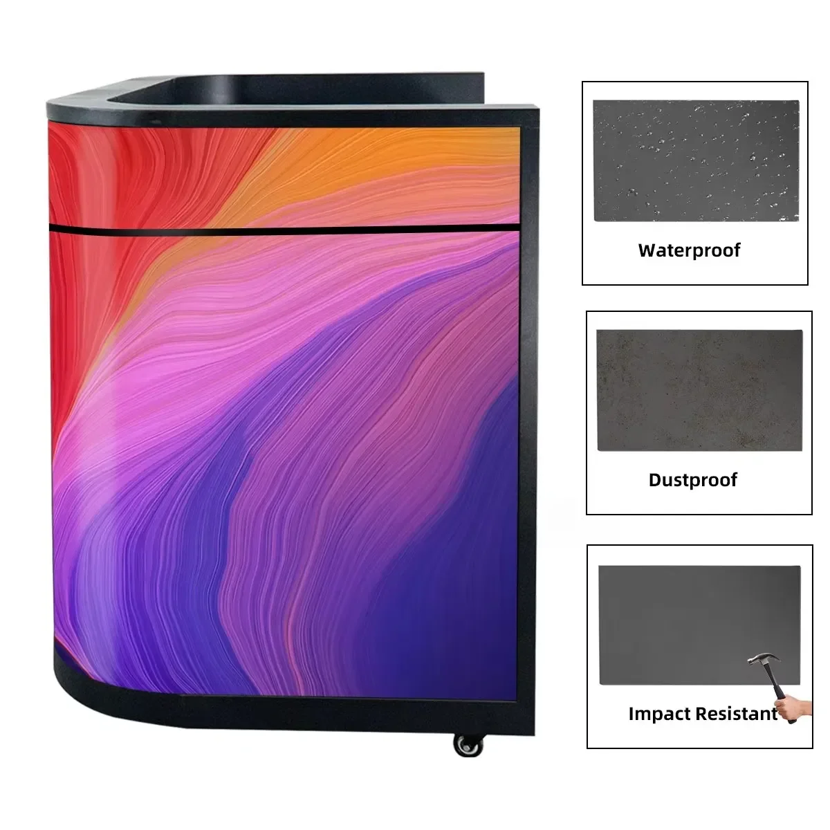 Shenzhen P2.6 P2.9 P3.91 Waterproof Panel Wedding Concert Stage Backdrop Wall